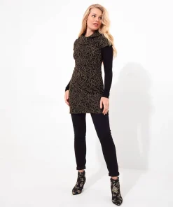 All That Glitters Jaquard Tunic