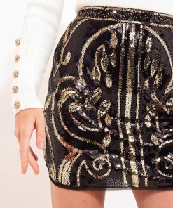 All The Sparkles Mini Skirt