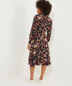 Autumn Days Jersey Dress