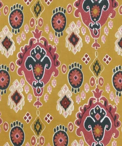 Aztec Cotton Slub Reversible Frill Duvet Set