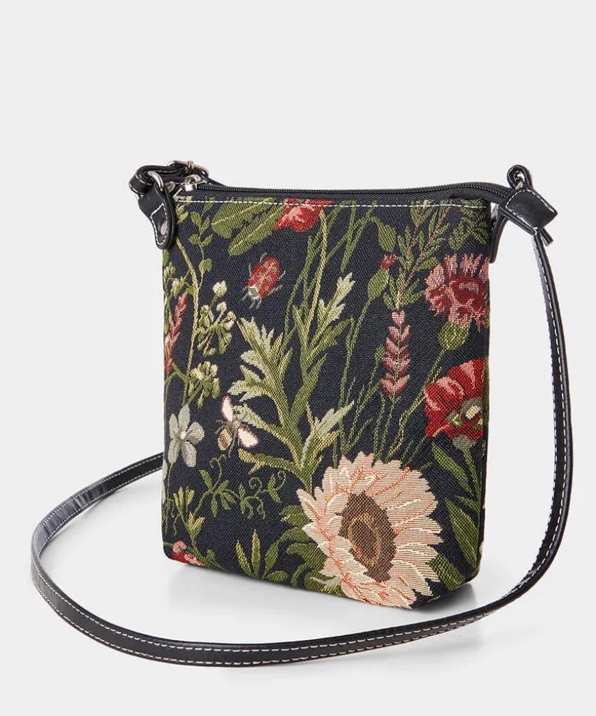 Berry Woods Tapestry Sling Bag
