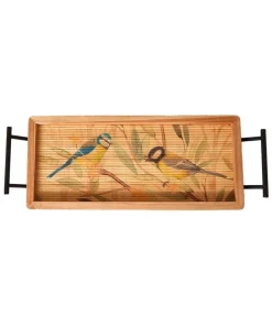 Blissful British Birds Bamboo Tray