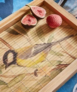Blissful British Birds Bamboo Tray