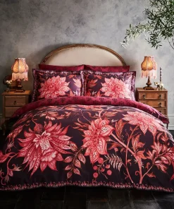 Bohemian Bloom Reversible Duvet Set
