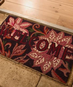 Bohemian Bloom Welcome Doormat
