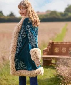 Boho Girl Embroidered Boutique Coat