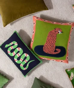 Bright And Bold Cheetah Cushion
