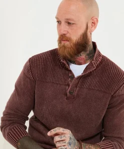 Carefree Washed Funnel Knit