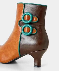 Carnaby Buckle Trim Boots