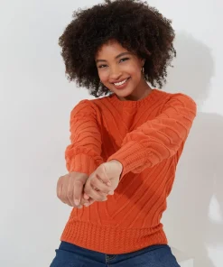Cassie Chevron Knit Jumper