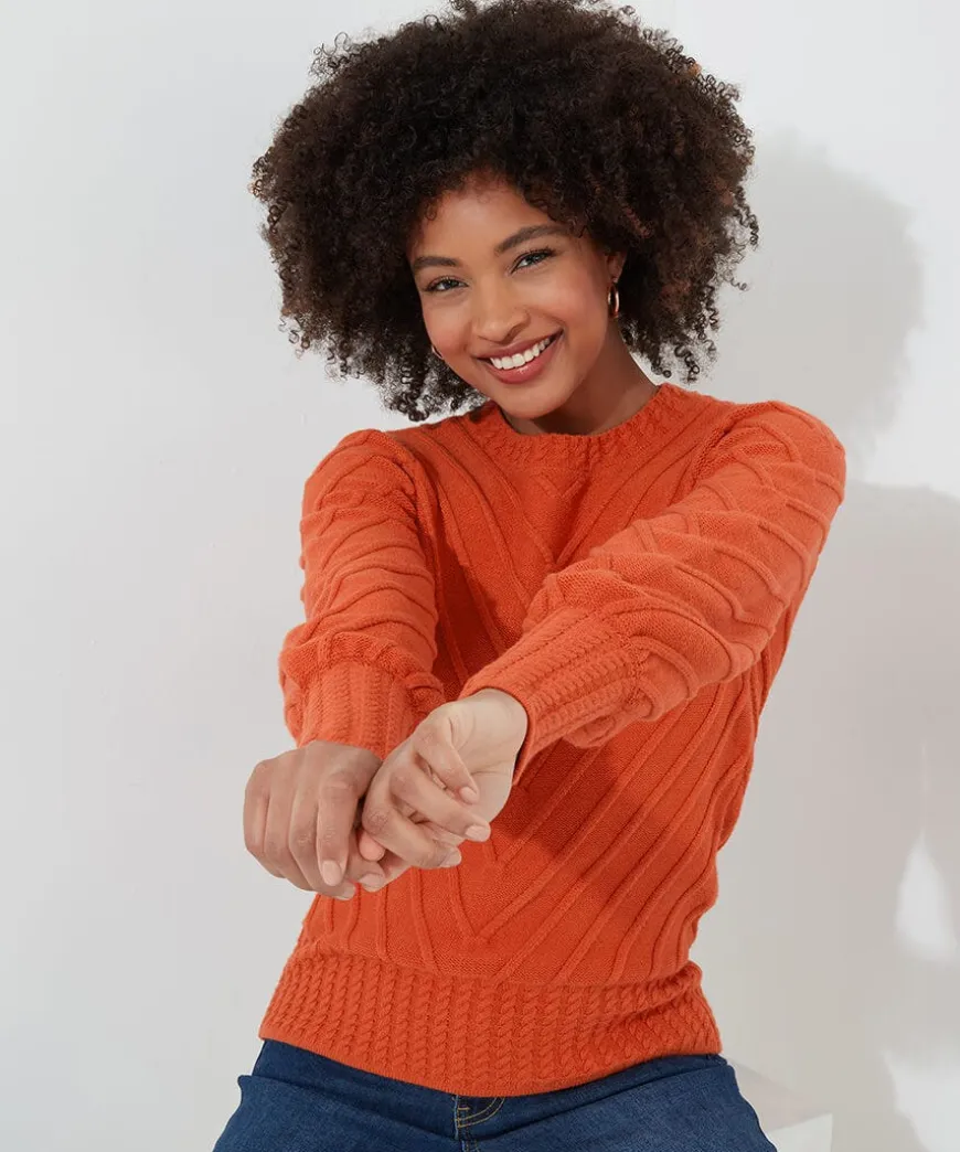 Cassie Chevron Knit Jumper