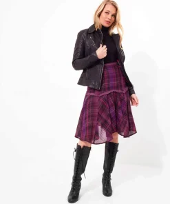 Charming Check Skirt