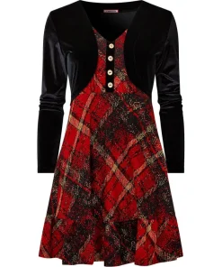 Charming Check Tunic