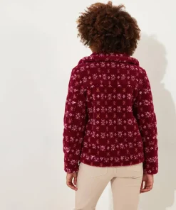 Cosy Cabin Patterned Fleece Jacket
