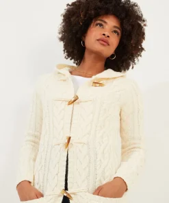 Cosy Cable Hooded Cardigan