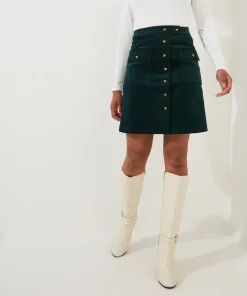 Curiously Cord Skirt