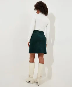 Curiously Cord Skirt