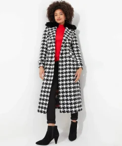 Darling Dogstooth Coat