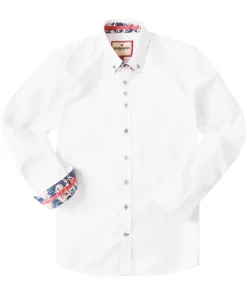 Delightful Double Collar Shirt