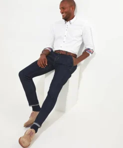 Delightful Double Collar Shirt