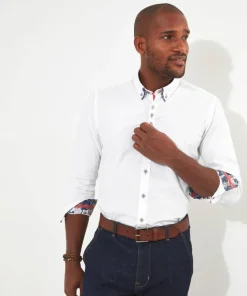 Delightful Double Collar Shirt