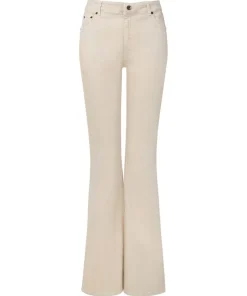 Ecru Bootcut Jeans