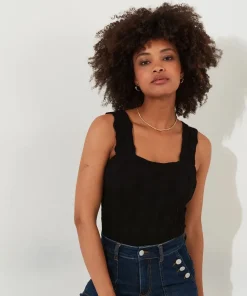 Elsie Textured Vest
