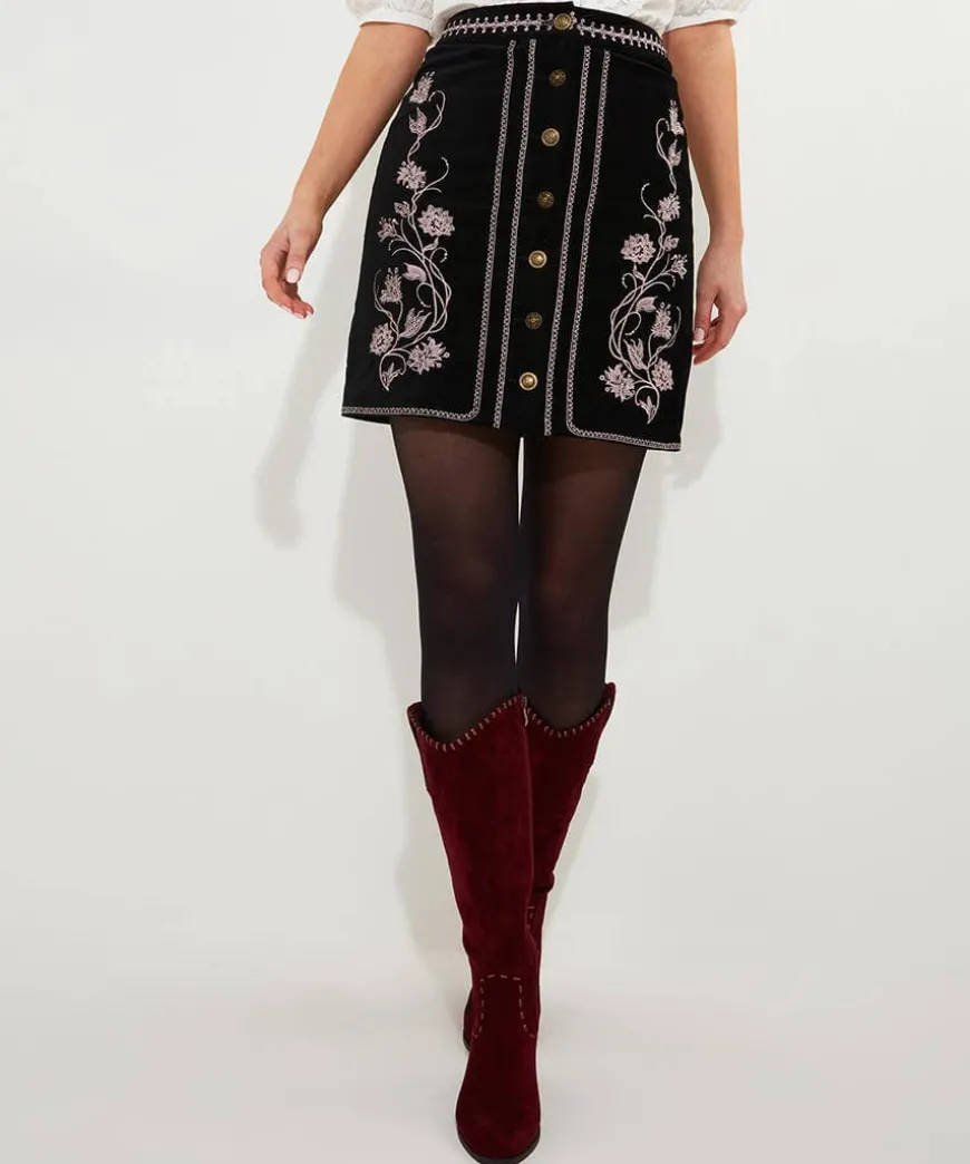 Embroidered Skirt