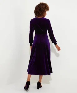Etta Velour Dress