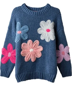 Fabulous Floral Applique Jumper