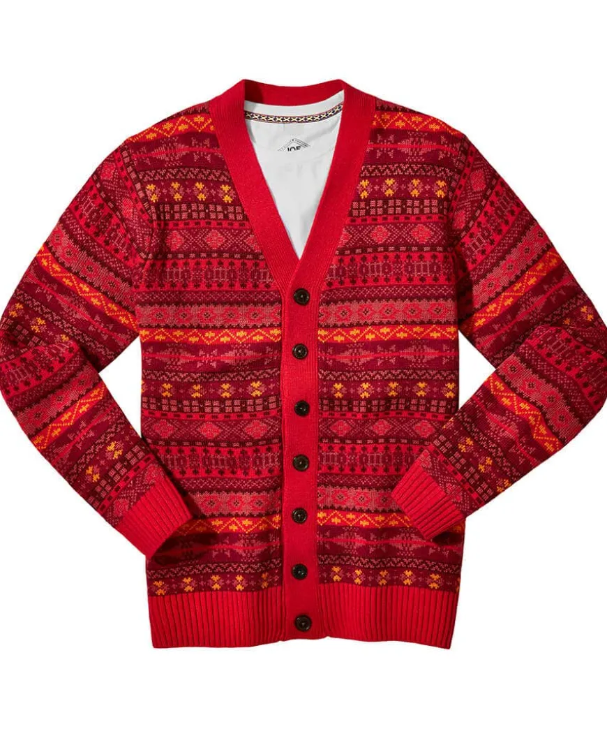Fairisle Knit Cardigan