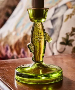 Fantastic Fish Glass Candle Holder