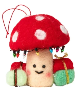 Festive Fungi Hanging Christmas Decoration