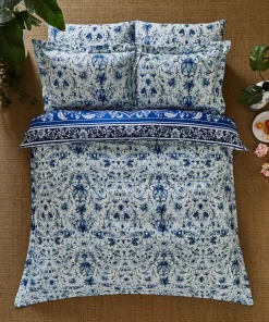 Floral Vivid Vase Reversible Duvet Set