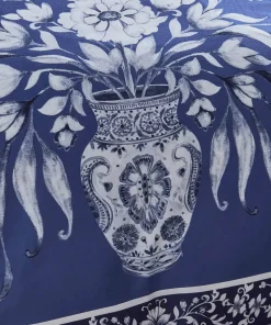 Floral Vivid Vase Reversible Duvet Set