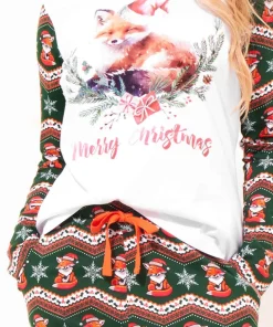 Foxy Jersey PJ Set