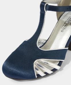 Gatsby Shimmer T Bar Shoes