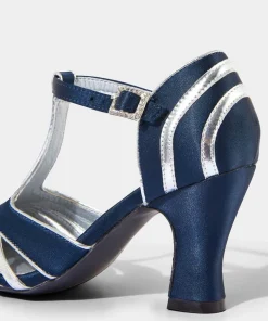 Gatsby Shimmer T Bar Shoes