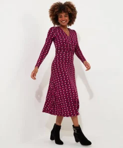Glorious Geo Jersey Dress