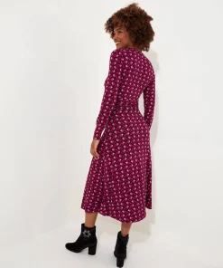 Glorious Geo Jersey Dress