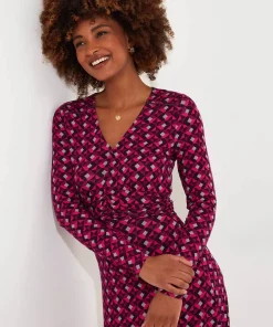 Glorious Geo Jersey Dress