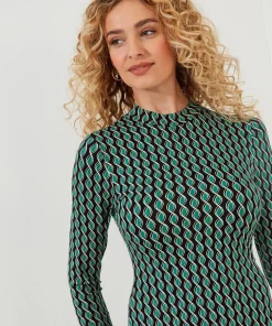 Gorgeous Geo Jersey Dress