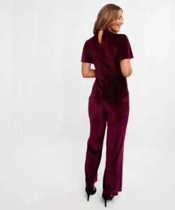 Greta Velour Jumpsuit