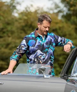 Hand Painted Print Shirt