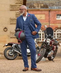 Handsome Herringbone Blazer