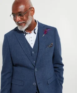Handsome Herringbone Blazer