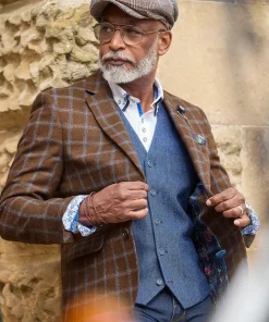 Handsome Herringbone Waistcoat