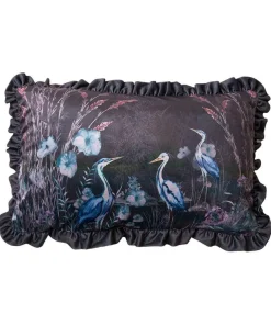 Harmonious Herons Reversible Cushion