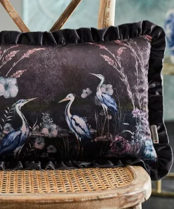 Harmonious Herons Reversible Cushion