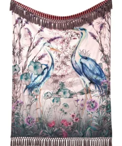 Harmonious Herons Reversible Throw
